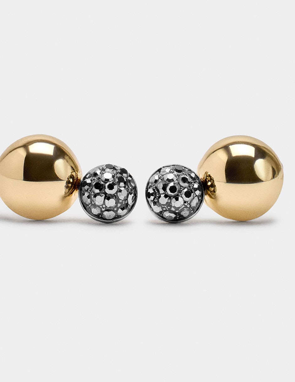 Aretes redondos con acabado pavé 2