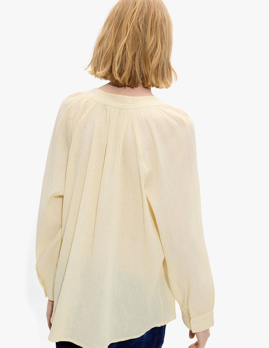 Blusa manga larga para mujer 10