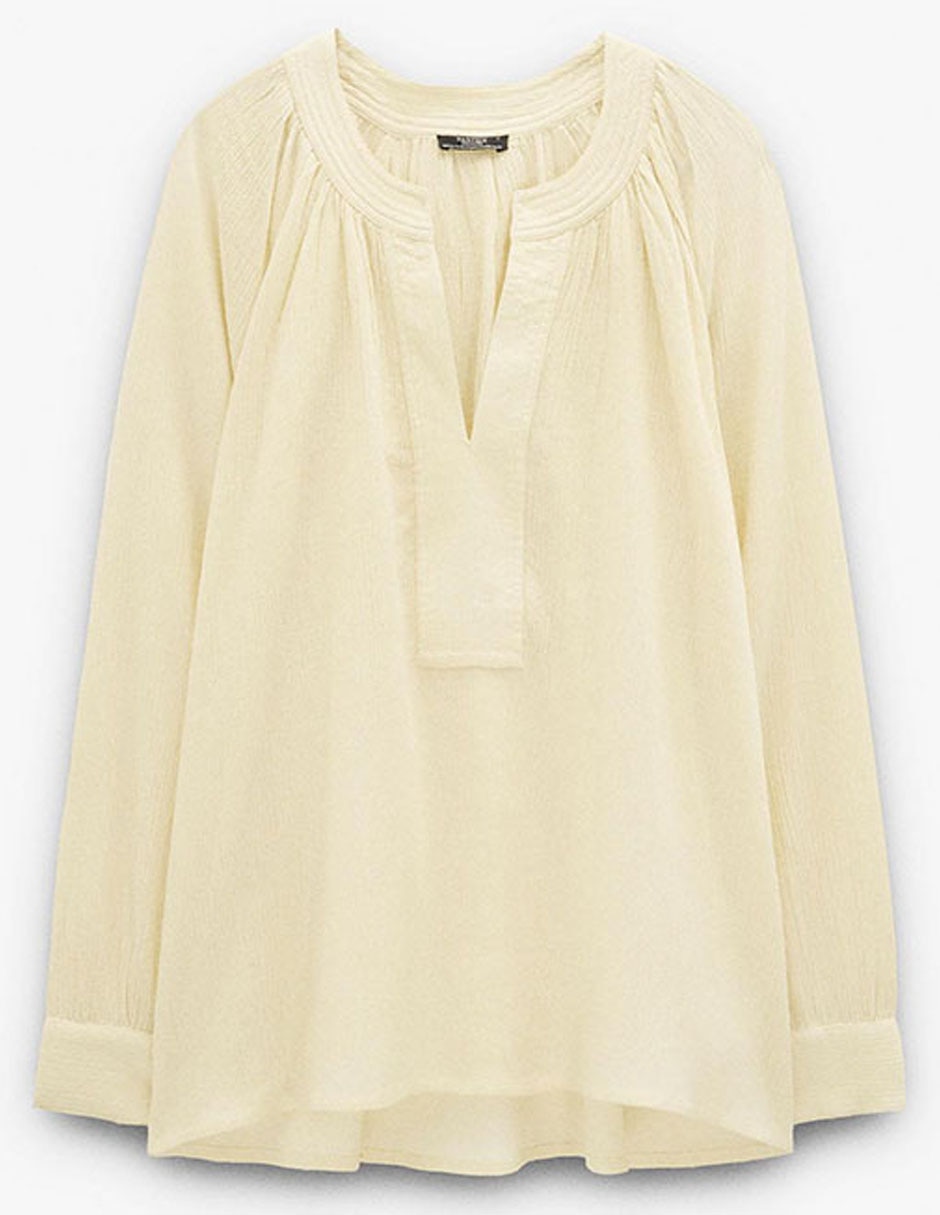 Blusa manga larga para mujer 12