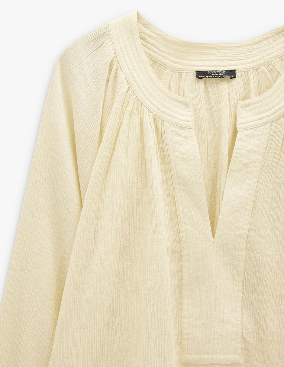 Blusa manga larga para mujer 13
