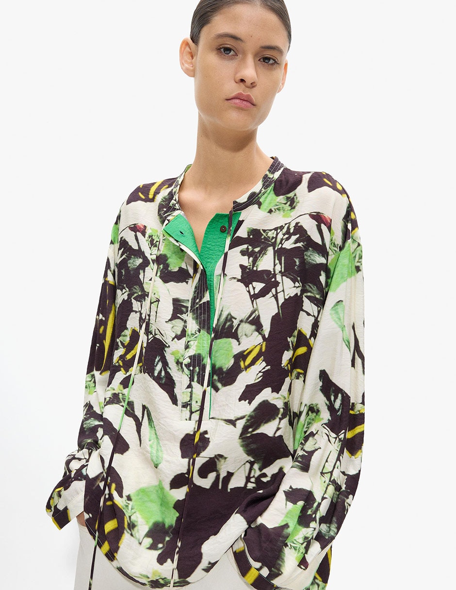 Blusa Parfois manga larga para mujer