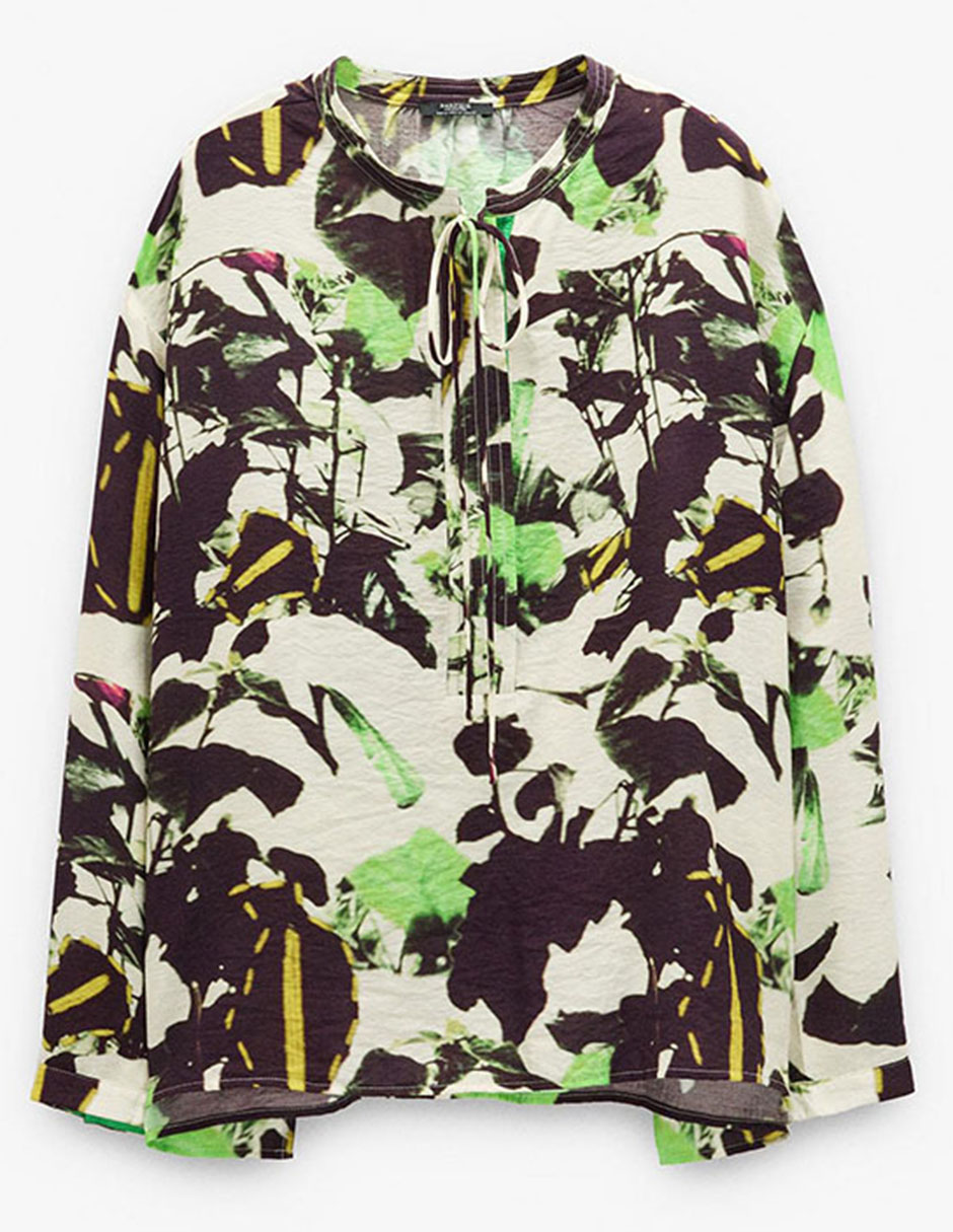 Blusa Parfois manga larga para mujer