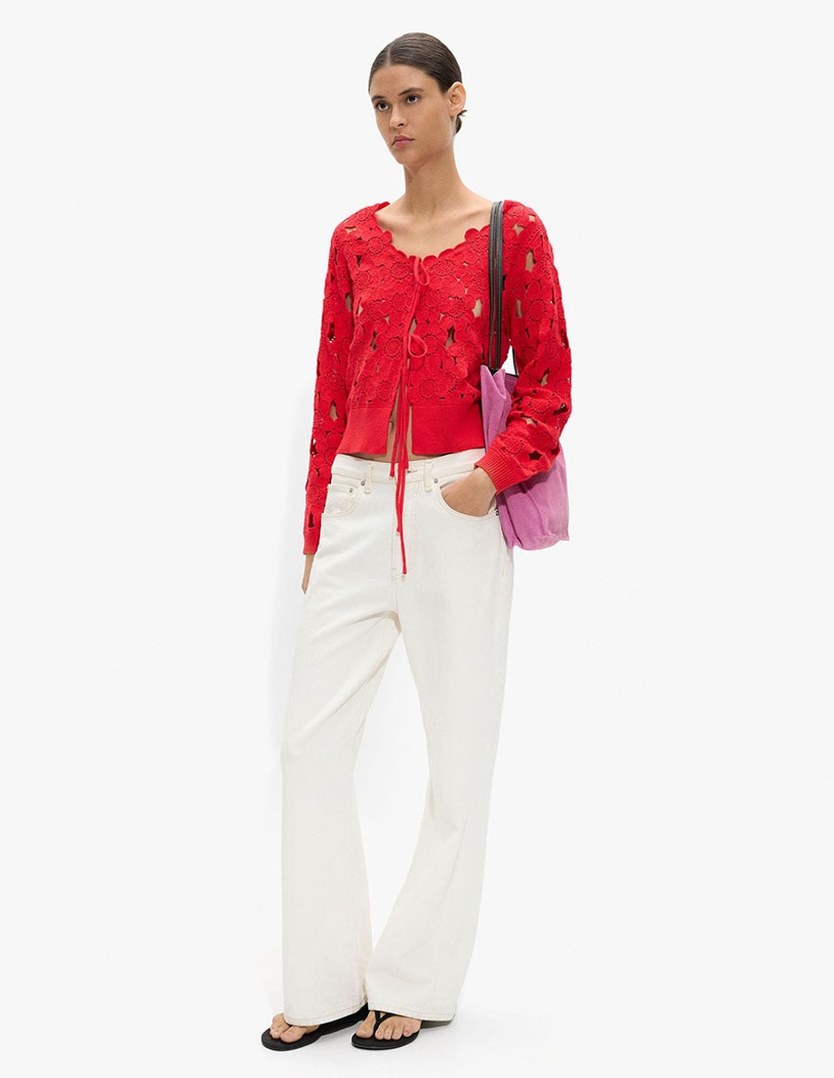 Suéter cuello redondo para mujer Suéter cuello redondo para mujer
