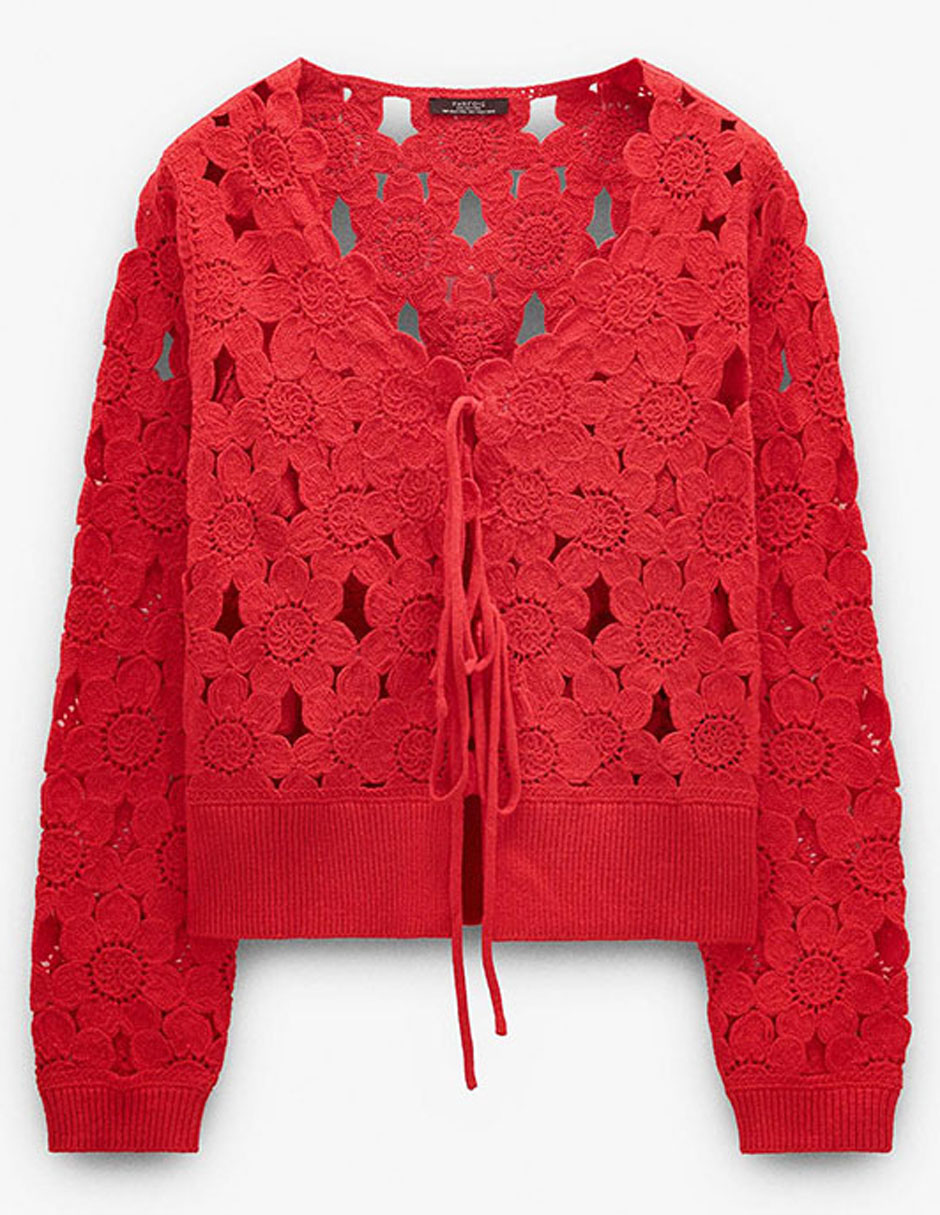 Suéter cuello redondo para mujer 2