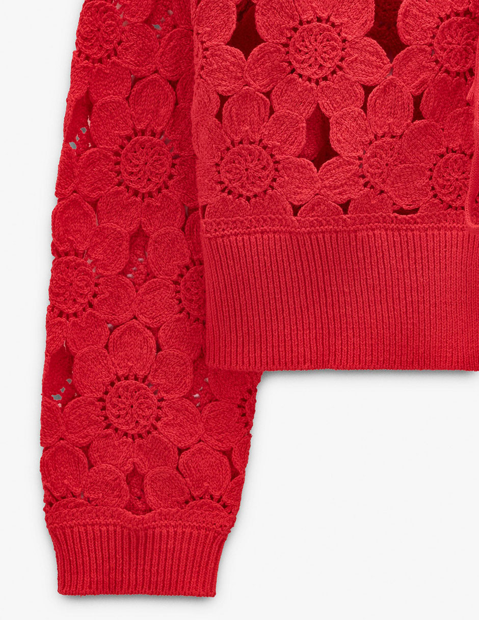 Suéter cuello redondo para mujer 6