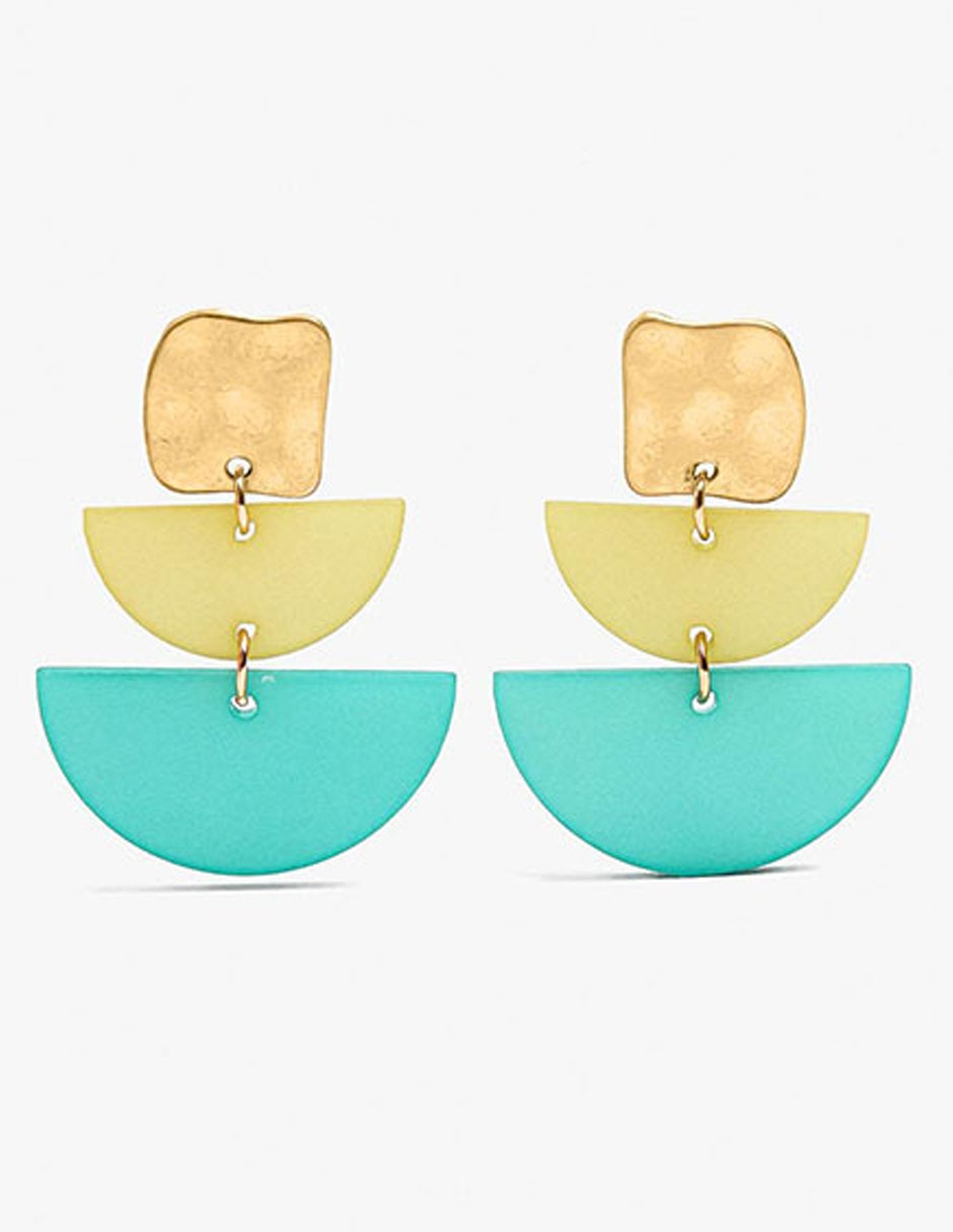 Aretes con acabado mate 1