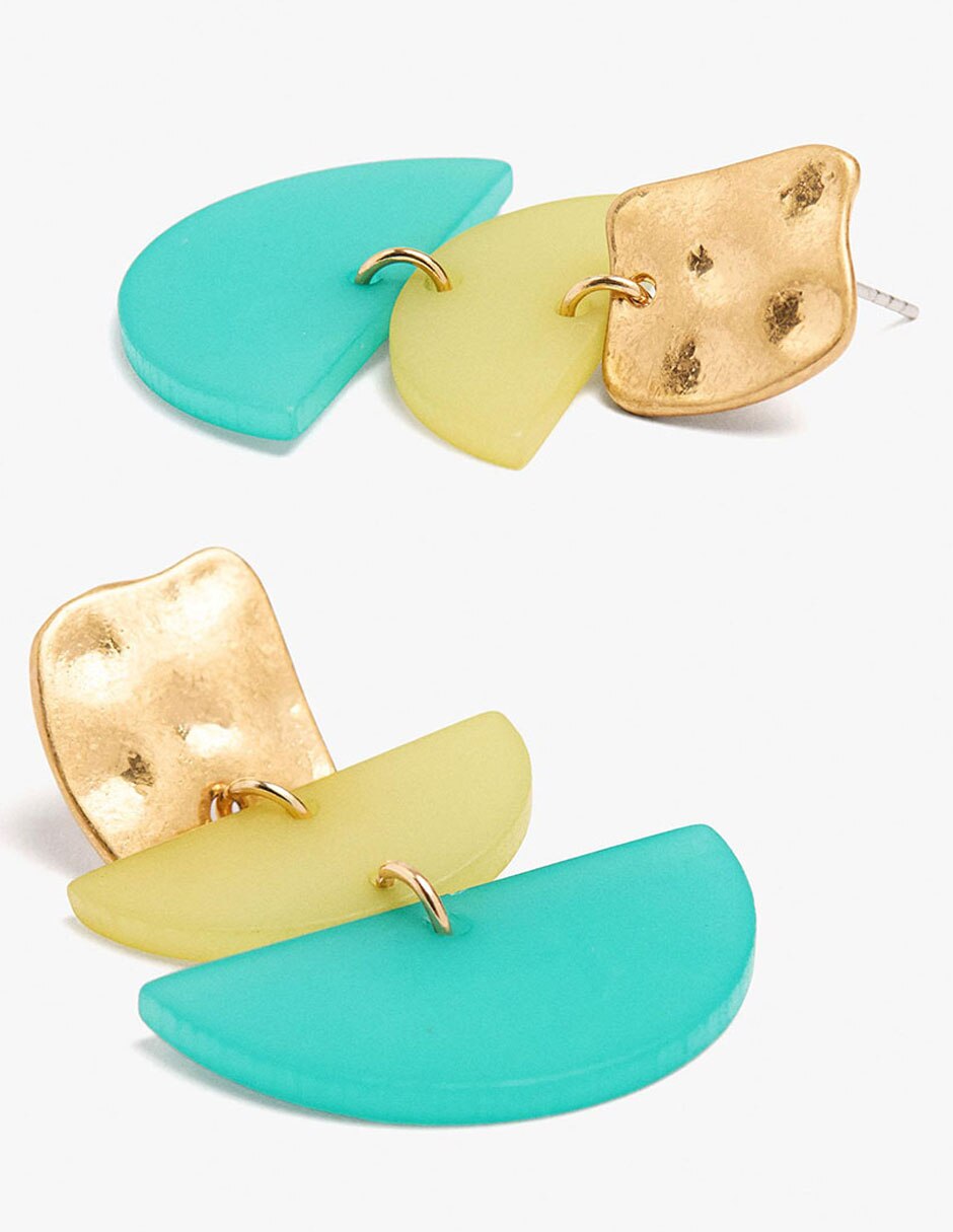 Aretes con acabado mate 2