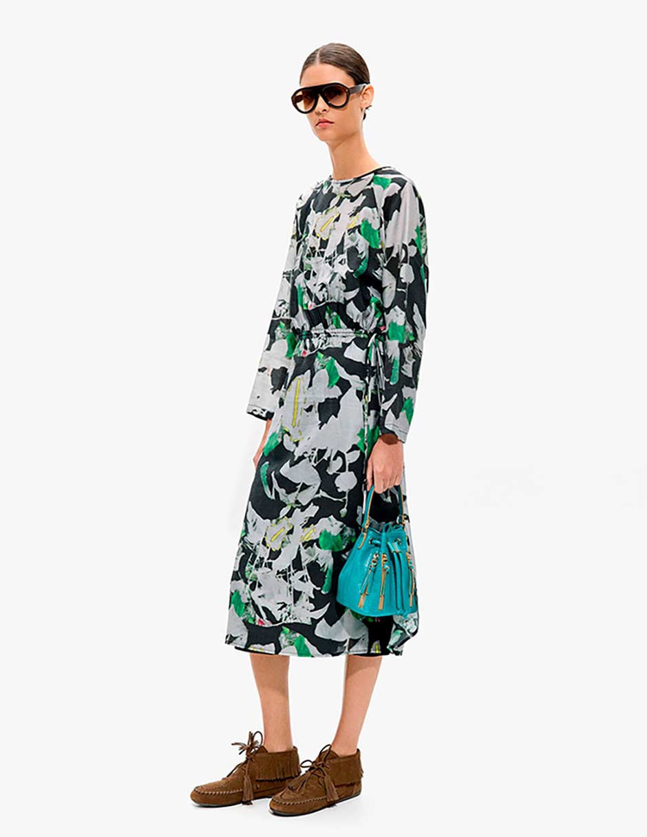 Vestido midi casual Parfois março para mujer Vestido midi casual Parfois março para mujer