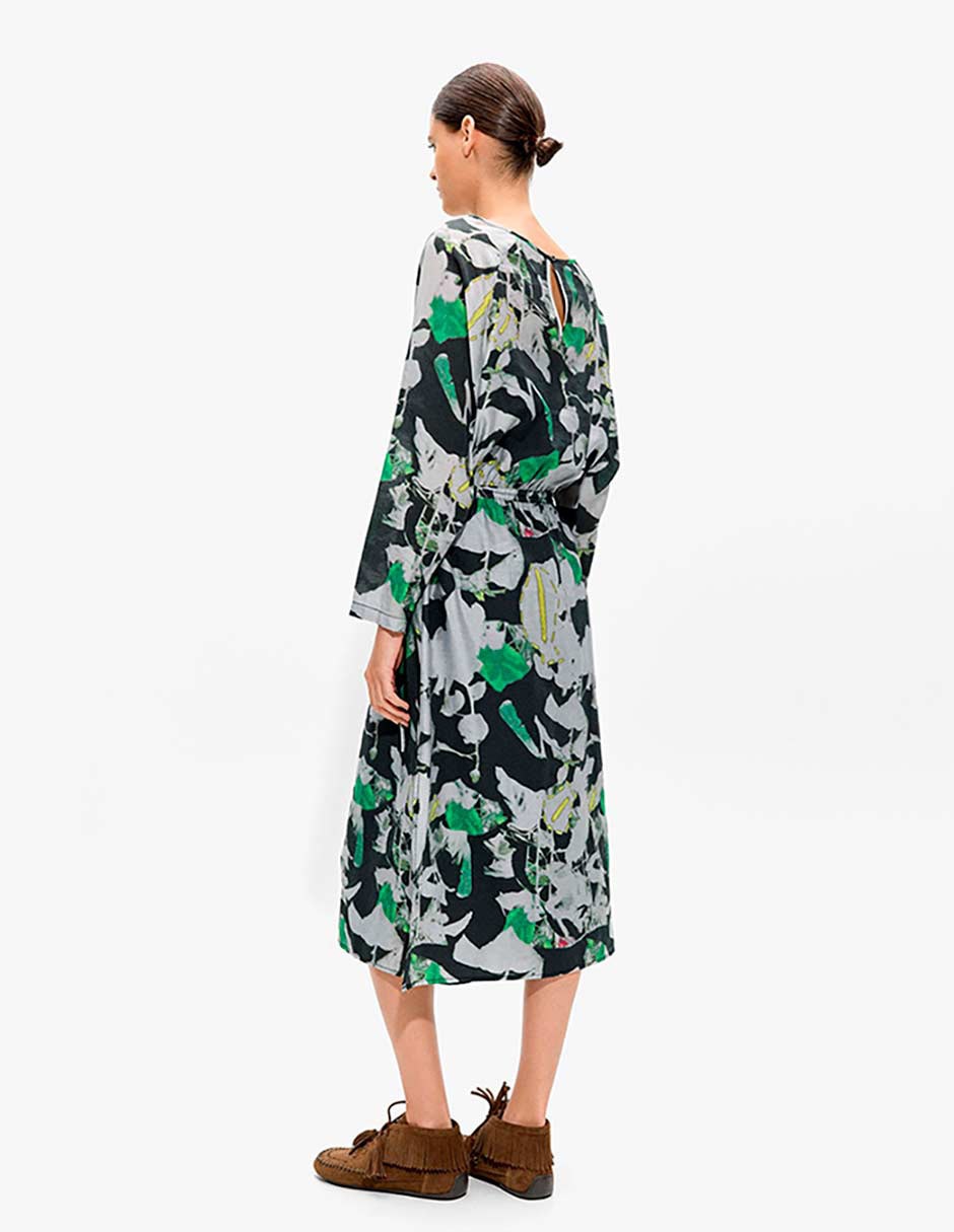 Vestido midi casual Parfois março para mujer 2
