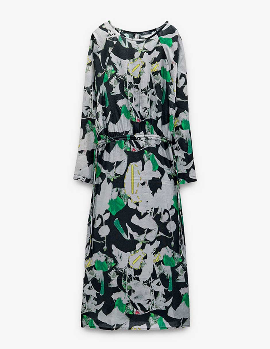 Vestido midi casual Parfois março para mujer 4