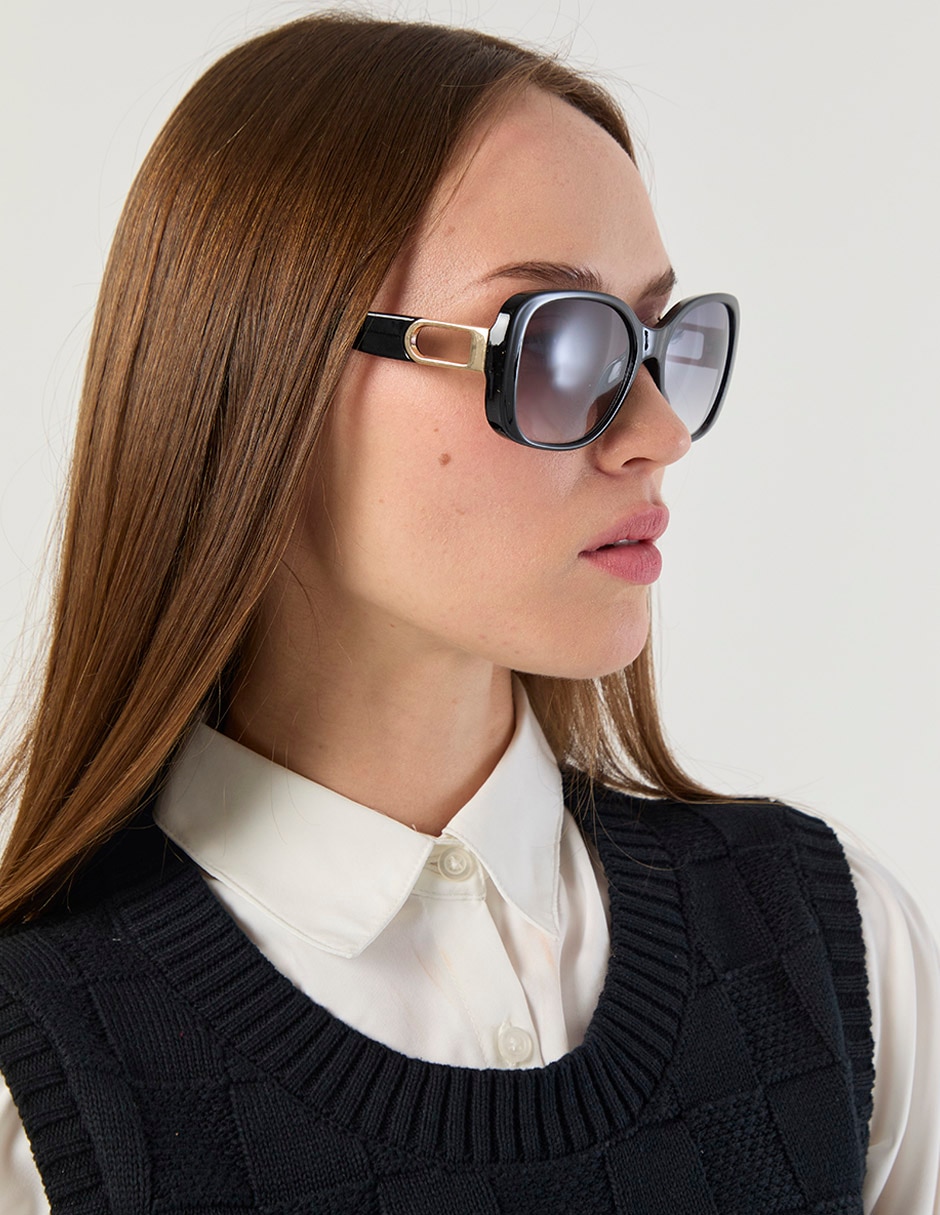 Lentes de sol foster grant foster grant fg 25 512 blk para mujer