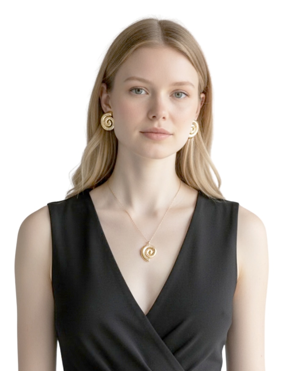 Set de collar y aretes