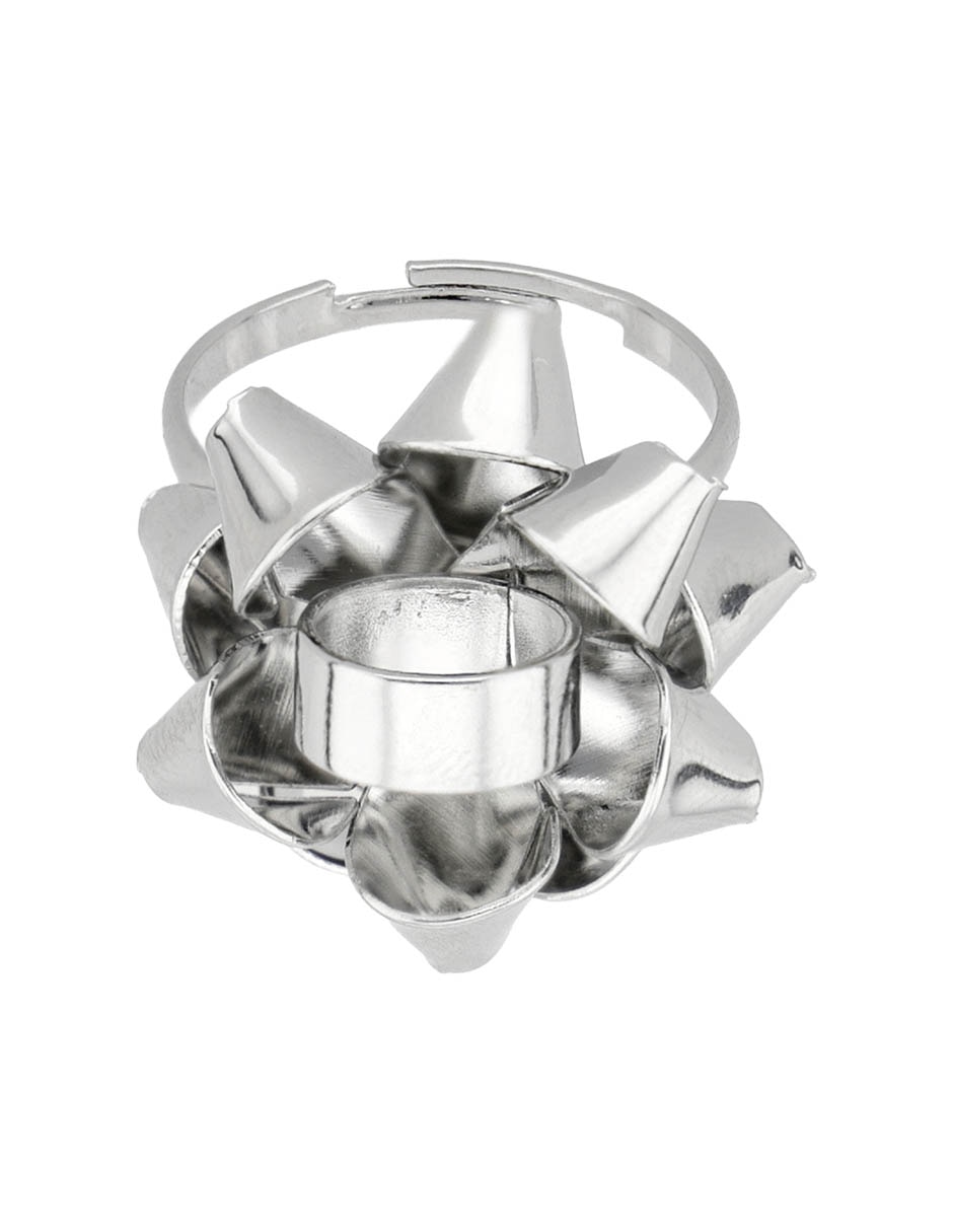 Set anillo de moño brillante 6