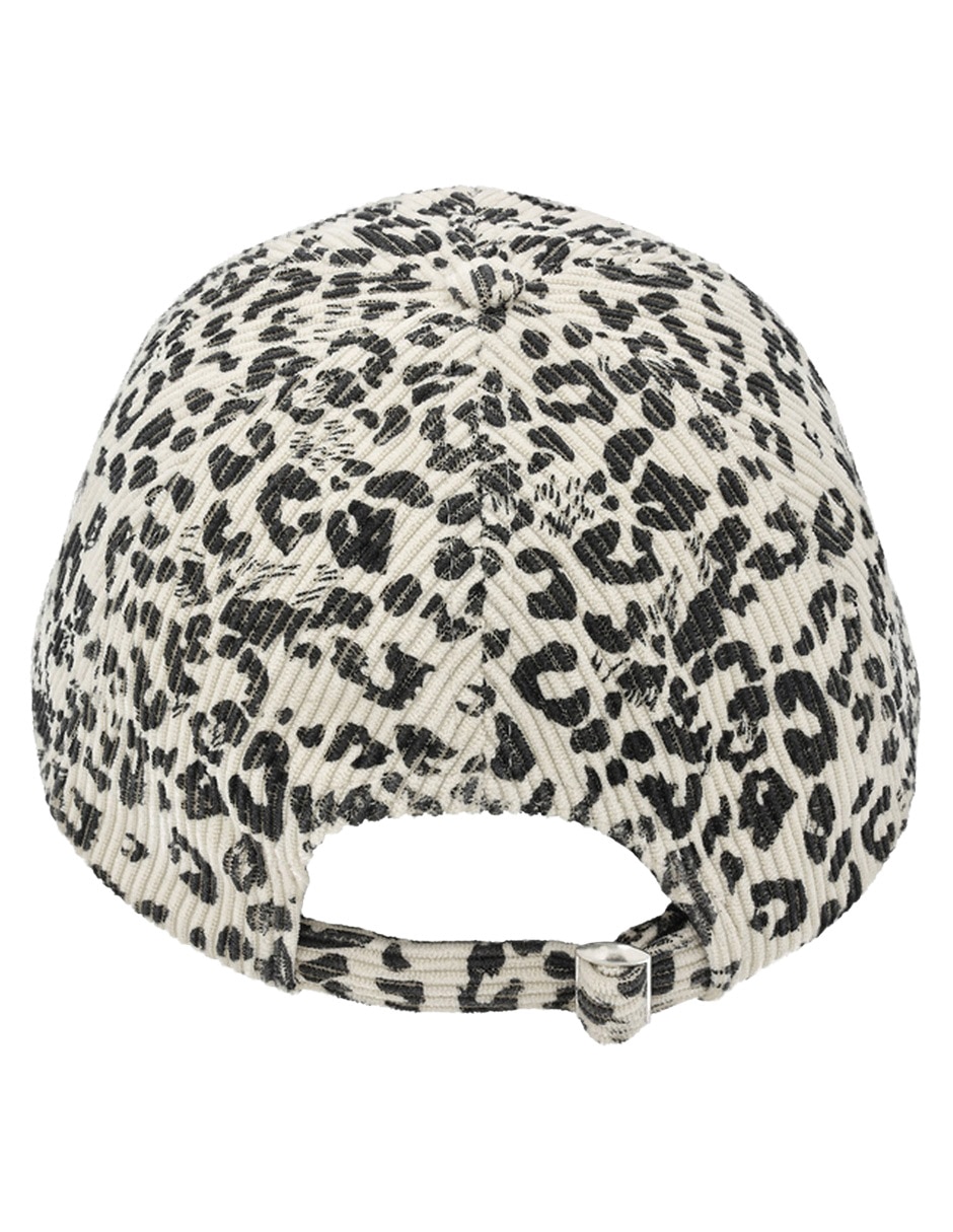 Gorra visera semicurva hebilla casual para mujer