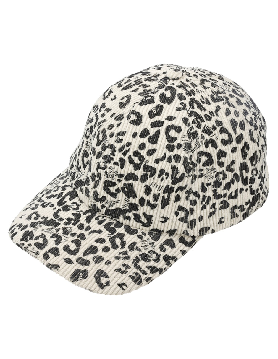 Gorra visera semicurva hebilla casual para mujer