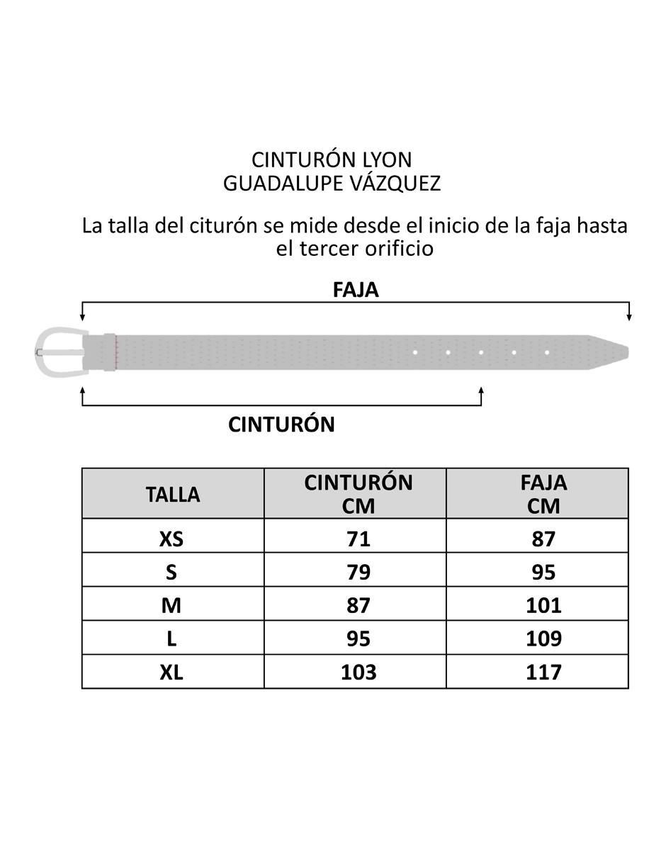 Cinturón de piel para mujer 7