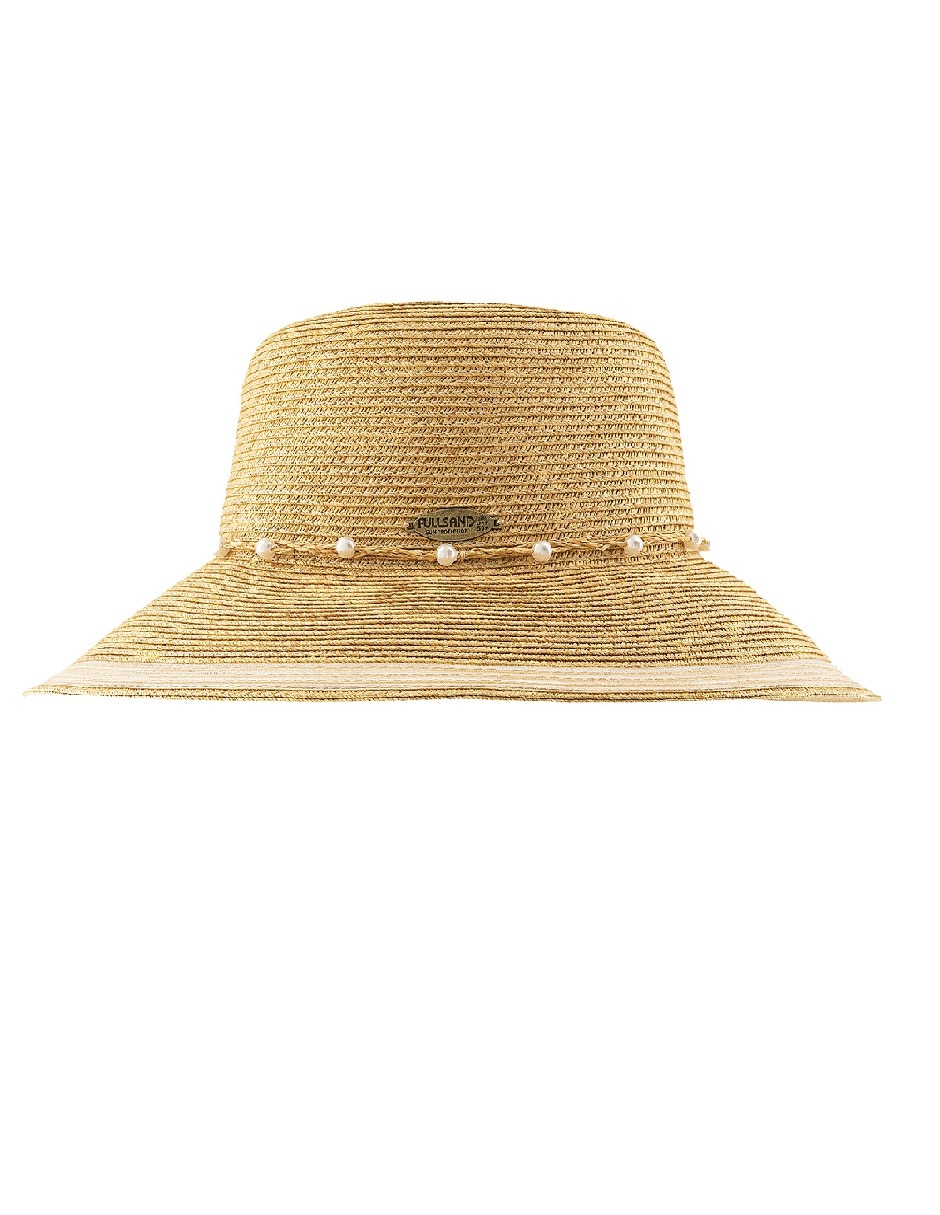 Sombrero ala mediana "estampado" liso 2