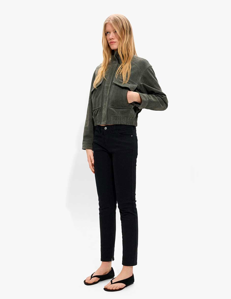 Jeans regular straight apparel provision para mujer 4