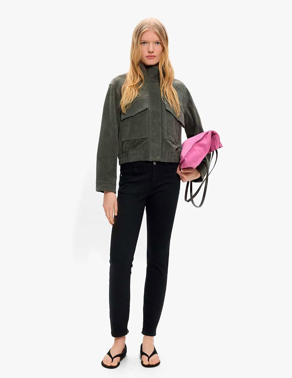 Jeans regular straight apparel provision para mujer 5