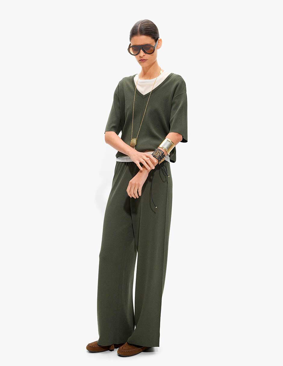 Pantalón regular regular para mujer 3