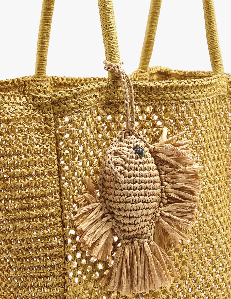 "set/bolsa" shopper bamboo no aplica "de" mezcla de materiales "para" (si aplica) mujer 5