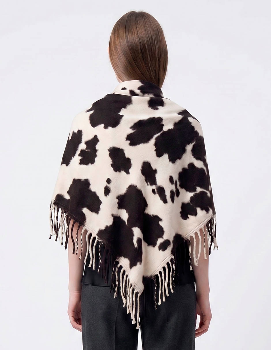 Chal estampado animal print 2