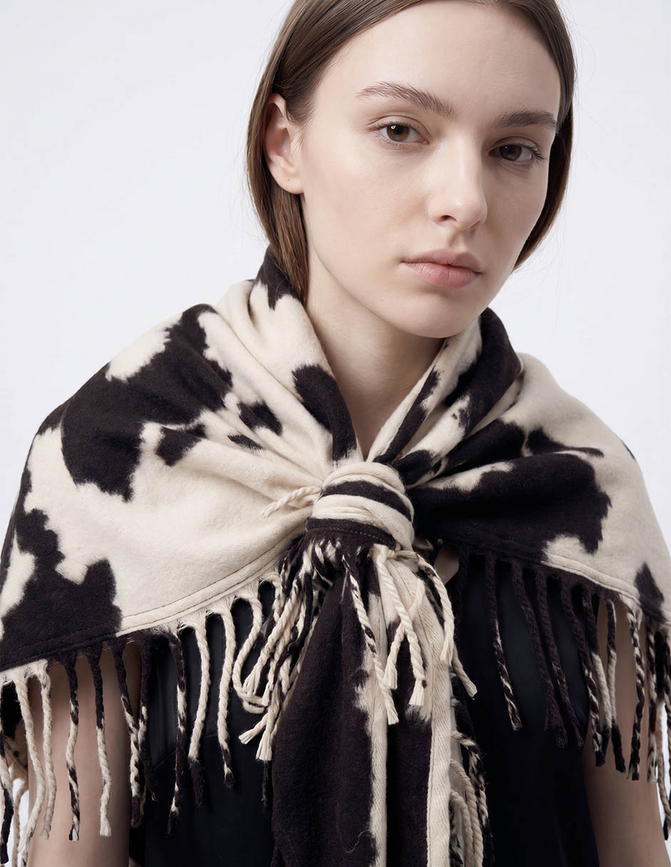 Chal estampado animal print 3