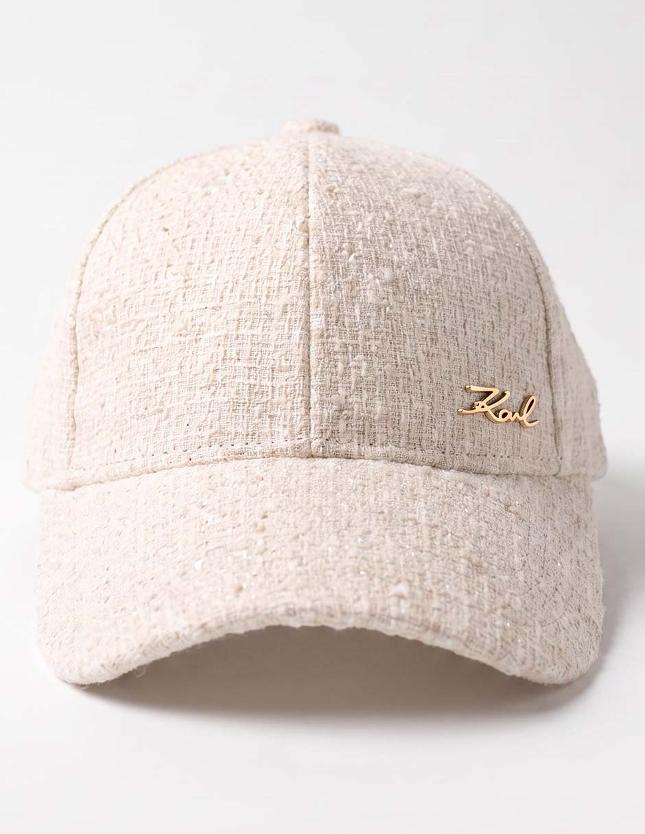 Gorra con visera curva casual para mujer 1