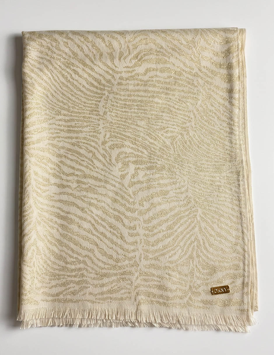 Pashmina dnky con estampado animal print para mujer 1