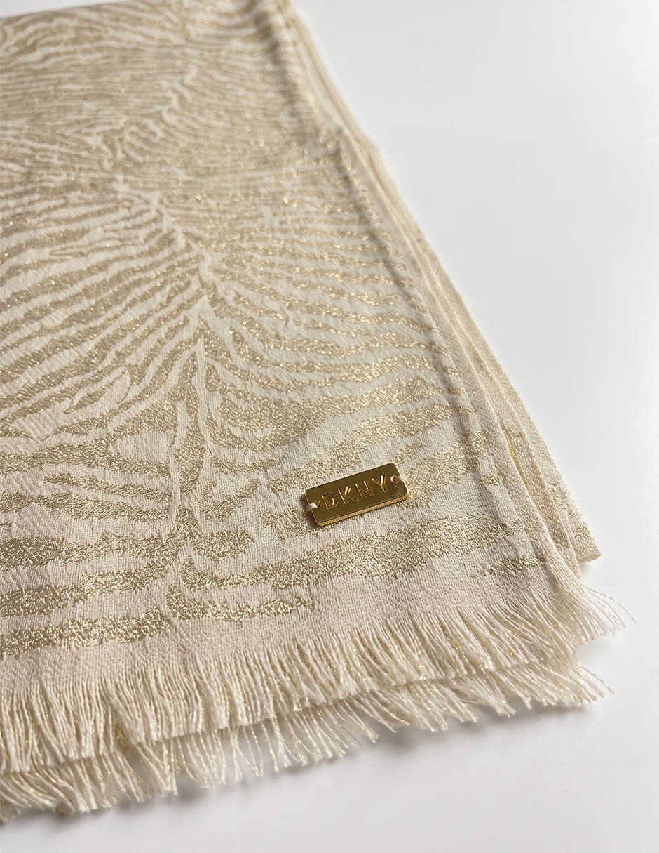 Pashmina dnky con estampado animal print para mujer 2