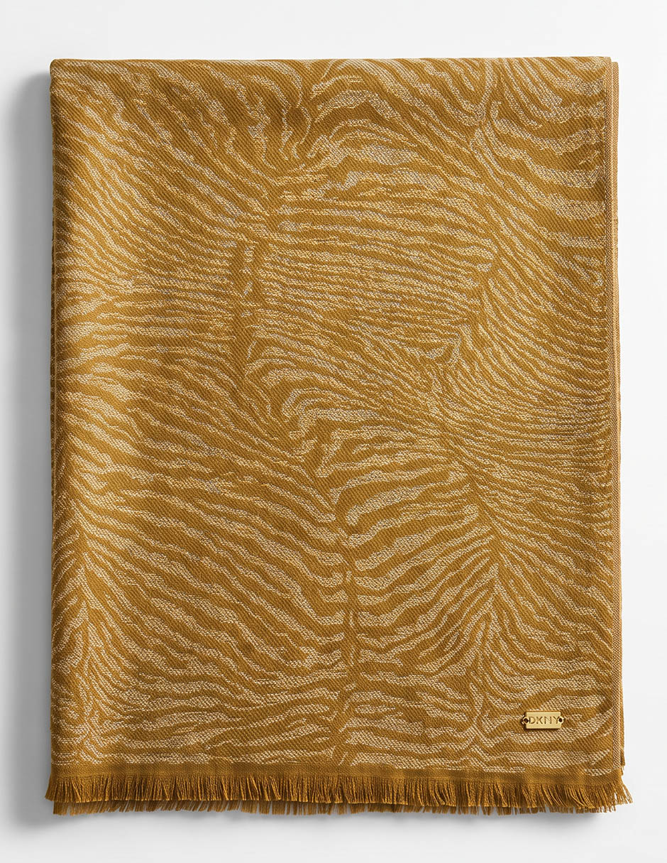 Pashmina dnky con estampado animal print para mujer 1