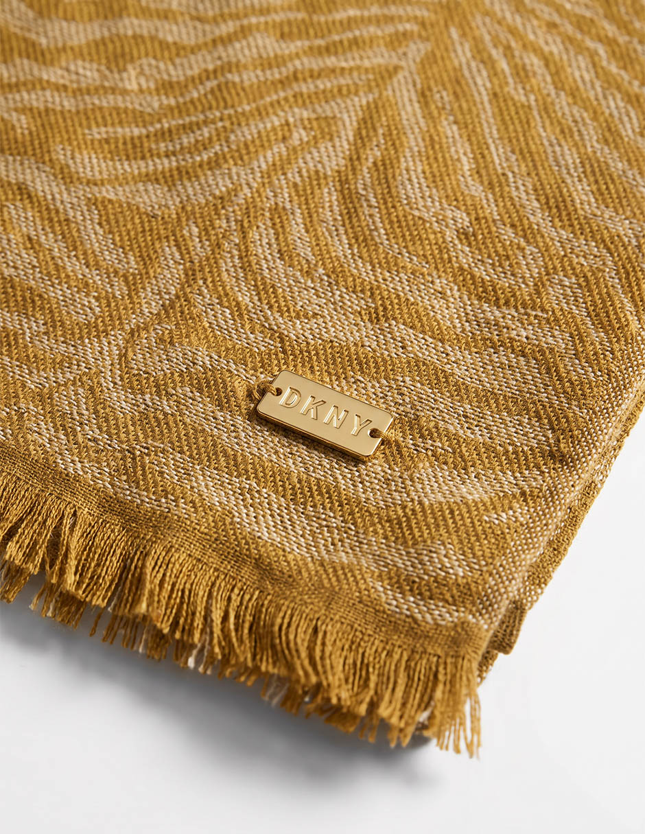 Pashmina dnky con estampado animal print para mujer 2