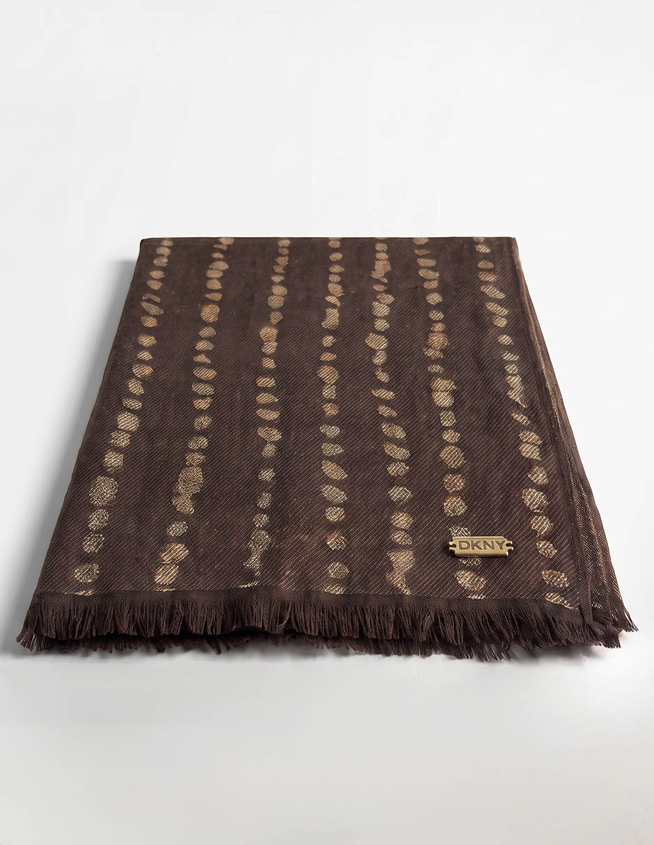 Pashmina dnky con estampado de lunares para mujer 1