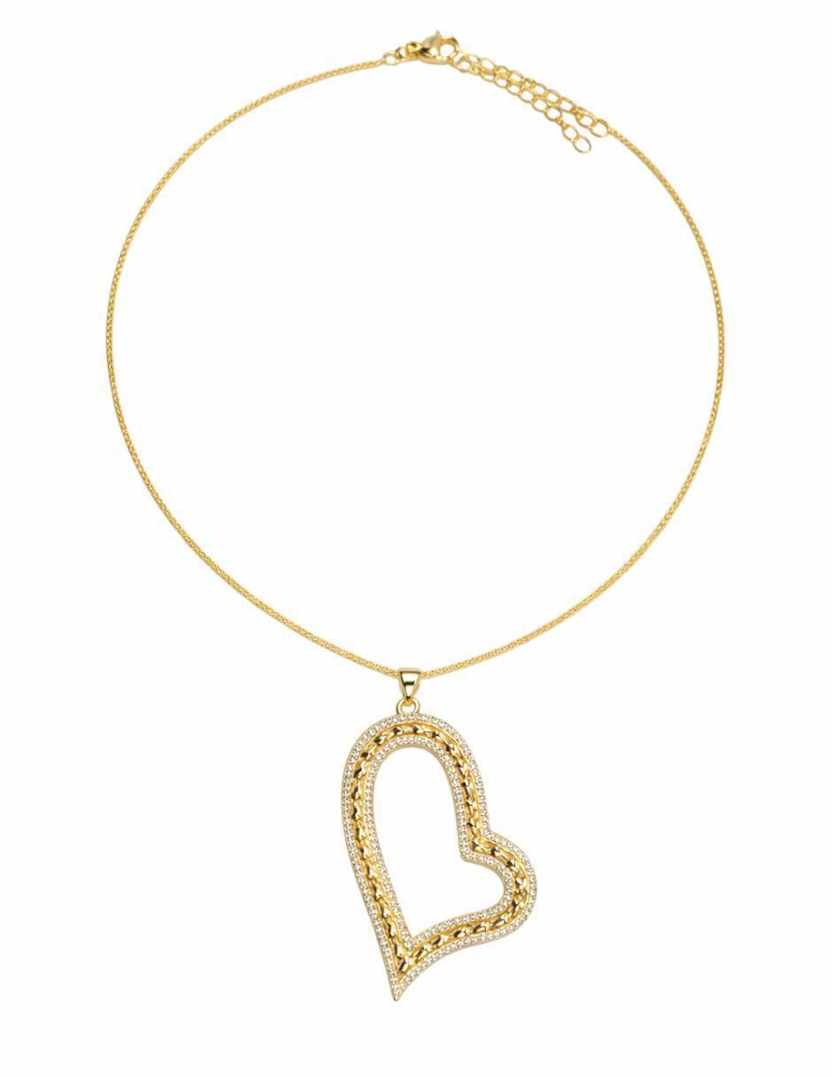 Collar con dije de corazón Eteria 3