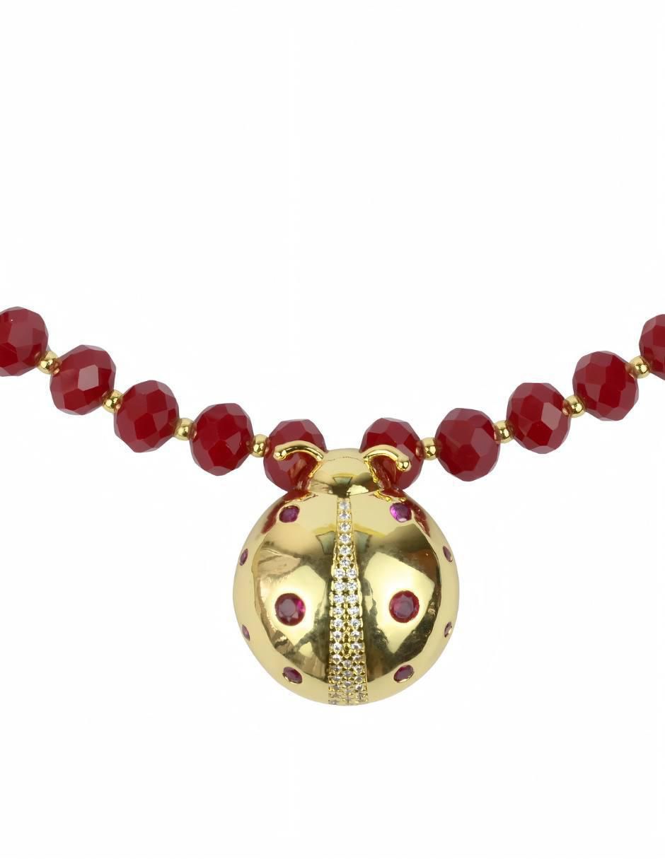 Collar con dije de catarina