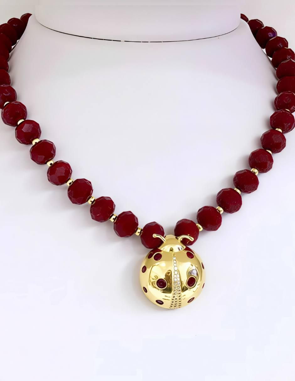 Collar con dije de catarina 4