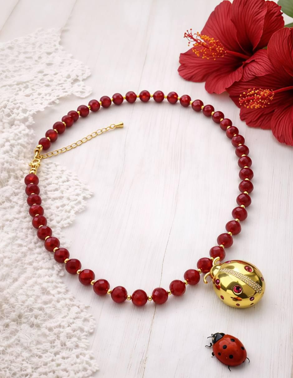 Collar con dije de catarina 5