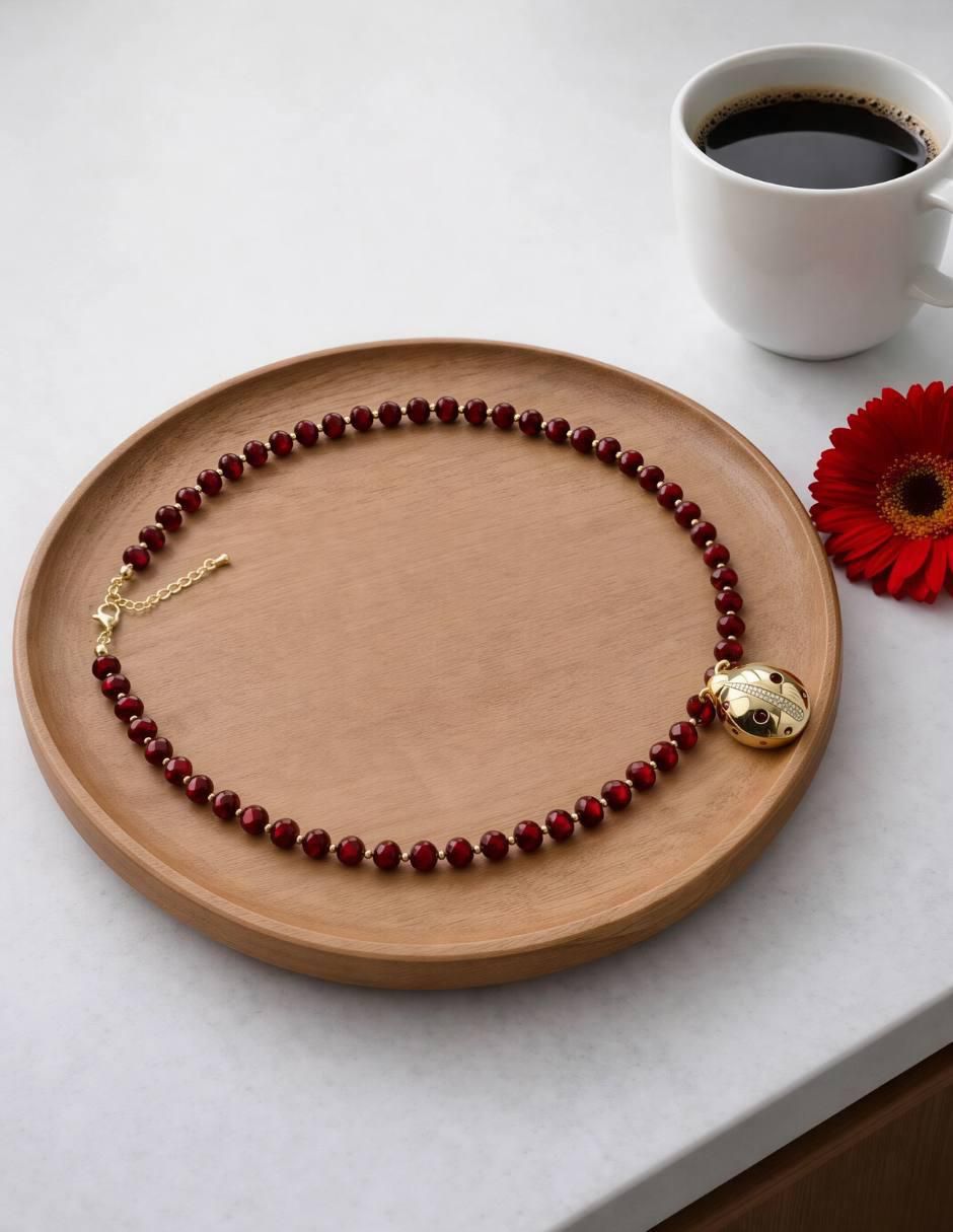 Collar con dije de catarina 6