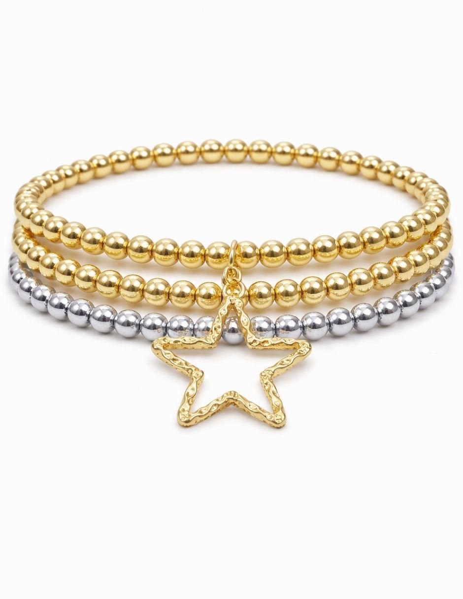 Pulsera Estelar acabado baño de oro 18 K 2