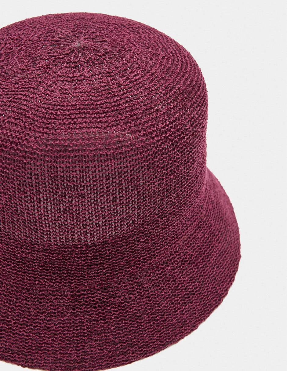 Sombrero bucket "estampado" liso 3