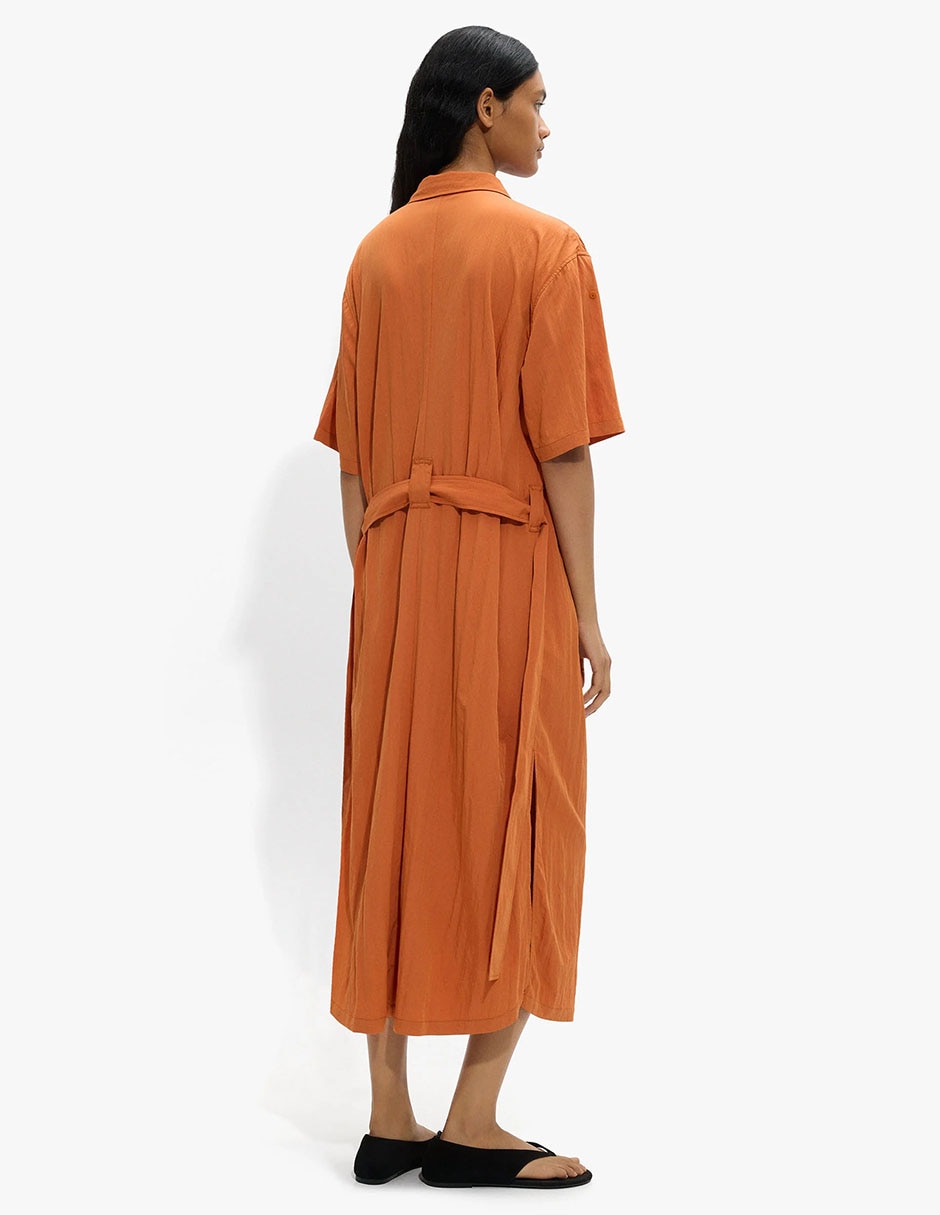 Vestido Midi Casual Parfois Veneza Abril Para Mujer