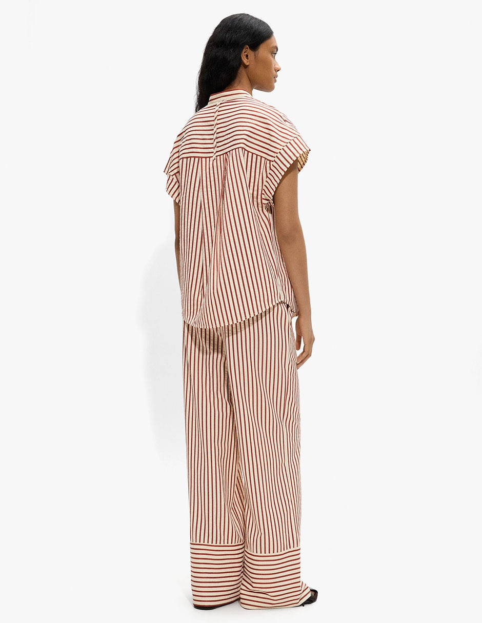 Pantalón amplio para mujer 4