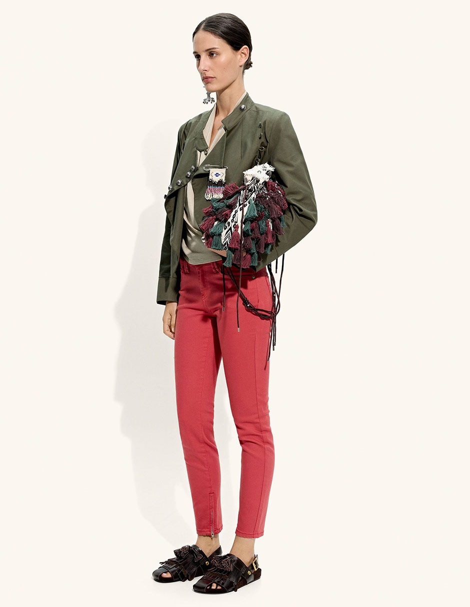 "jeans/jegging/jeans jogger" regular straight cintura veneza março veneza março "para mujer" 2