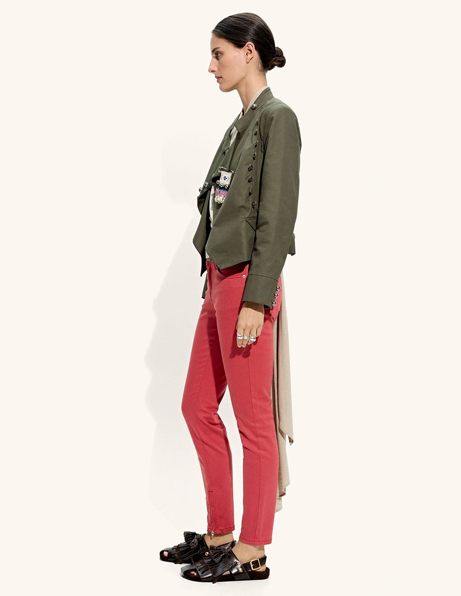 "jeans/jegging/jeans jogger" regular straight cintura veneza março veneza março "para mujer" 3