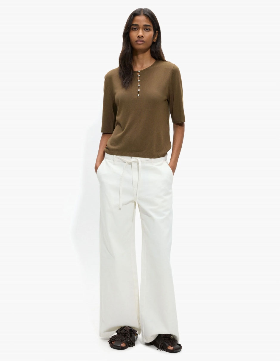 Suéter cuello redondo para mujer Suéter cuello redondo para mujer