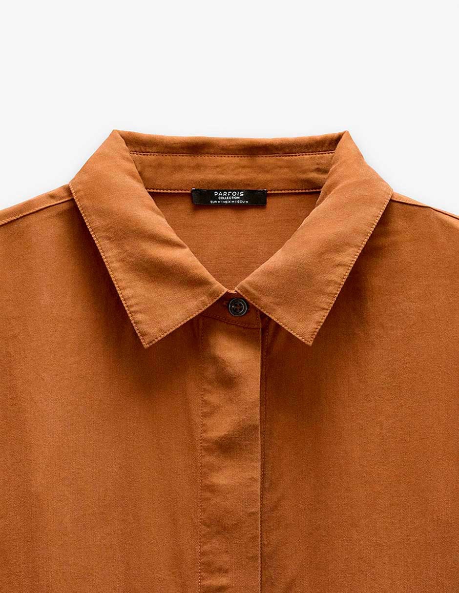Camisa Parfois abril manga larga para mujer 6