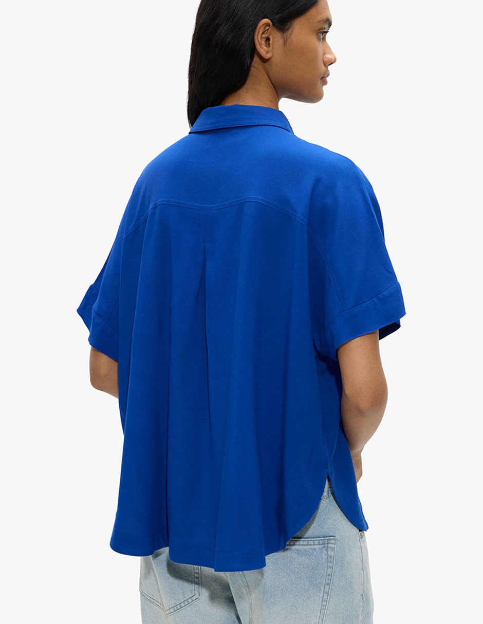 Sobrecamisa Permanent De Viscosa Manga Larga Para Mujer 2