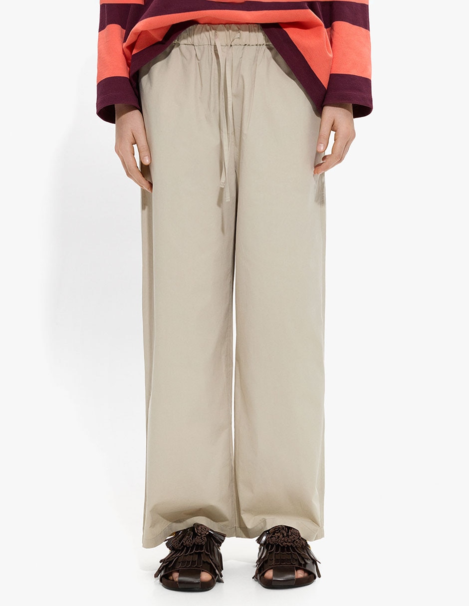 Pantal—n Regular Regular Para Mujer 1