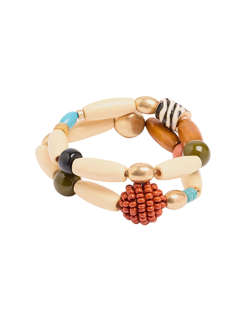 Set De Pulsera Kruger Land De Mezcla De Materiales Sin Kilataje