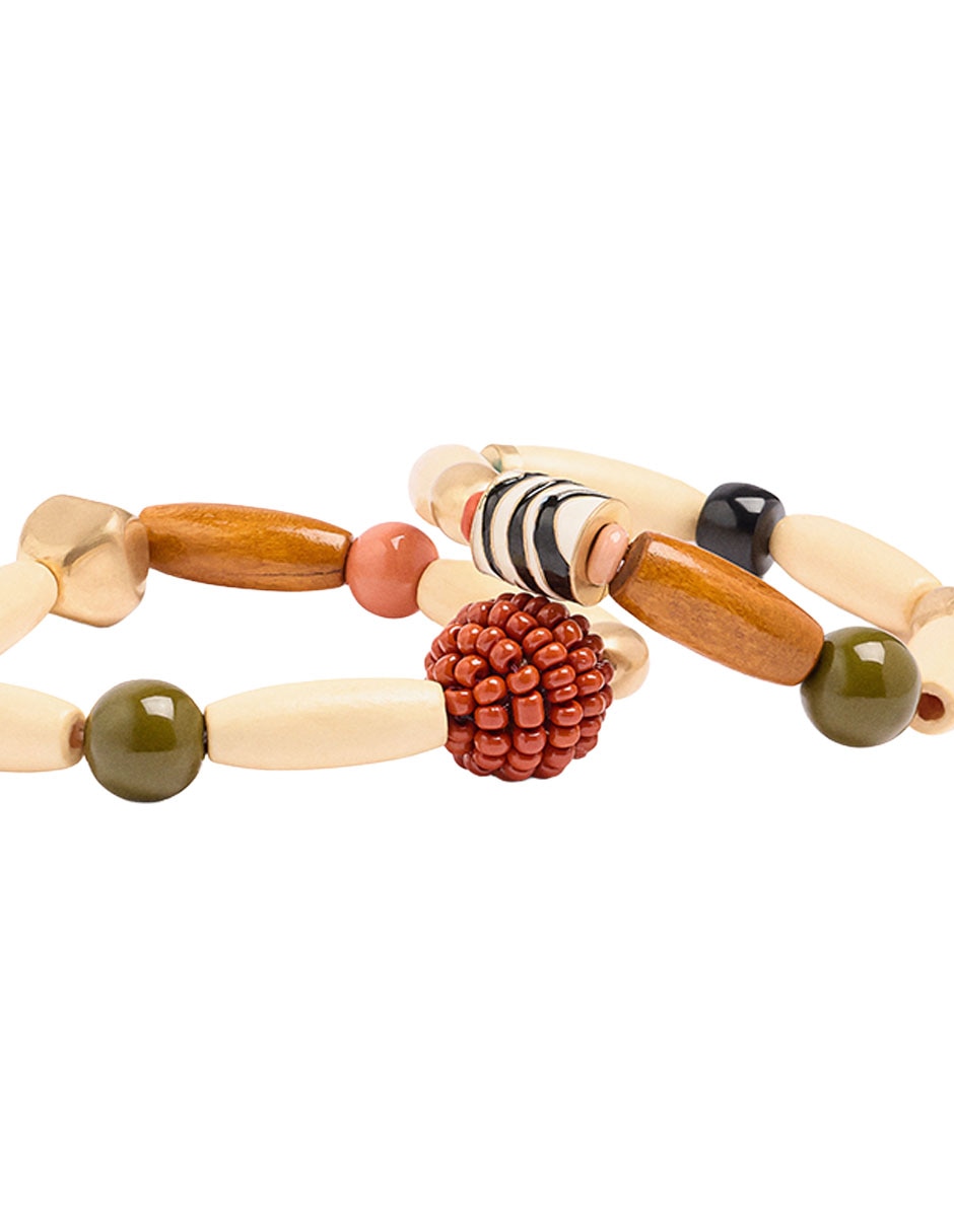 Set De Pulsera Parfois Kruger Land De Mezcla De Materiales Sin Kilataje